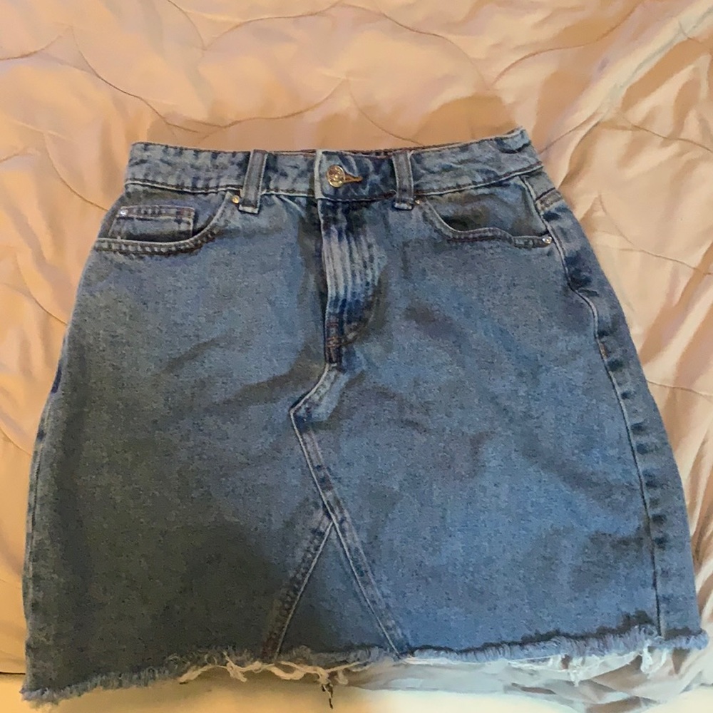 Jean Mini Skirt